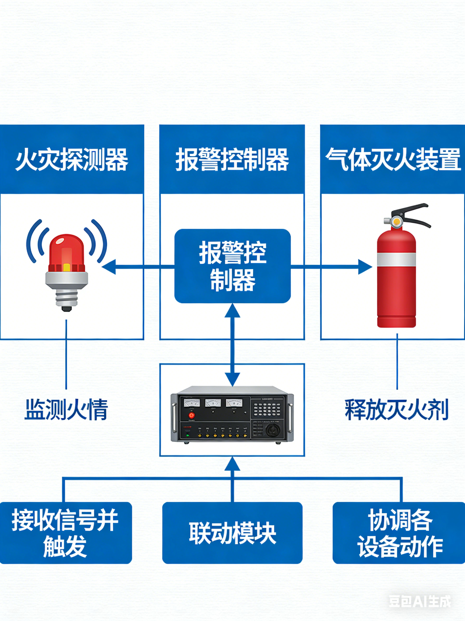 气体灭火联动控制系统